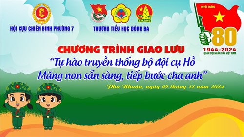 Chào mừng kỷ niệm 80 năm Ngày thành lập Quân đội nhân dân Việt Nam (22/12/1944 - 22/12/2024)